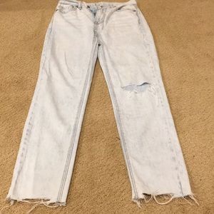 NEVER WORN american eagle light wash jeans